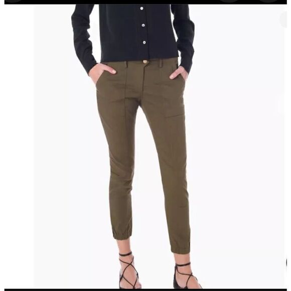 Veronica Beard field cropped cargo pants 28 - Picture 12 of 12